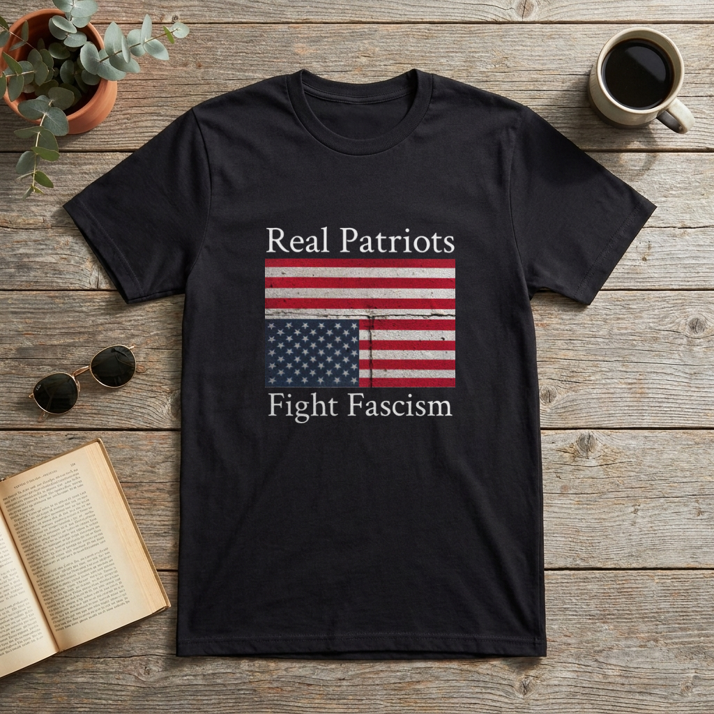 POSOTUS Real Patriots Fight Fascism Flag